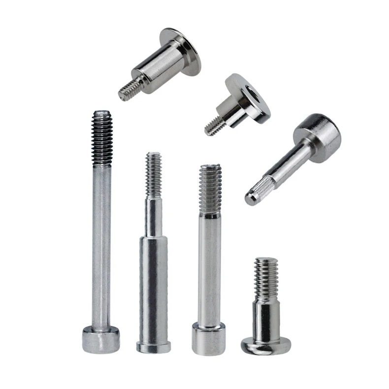 1000 pieces  Supplier Custom Slotted Step Screw ultra Low Profile Shoulder Screw M2 Stainless Steel Flat Socket Shoulder Screw