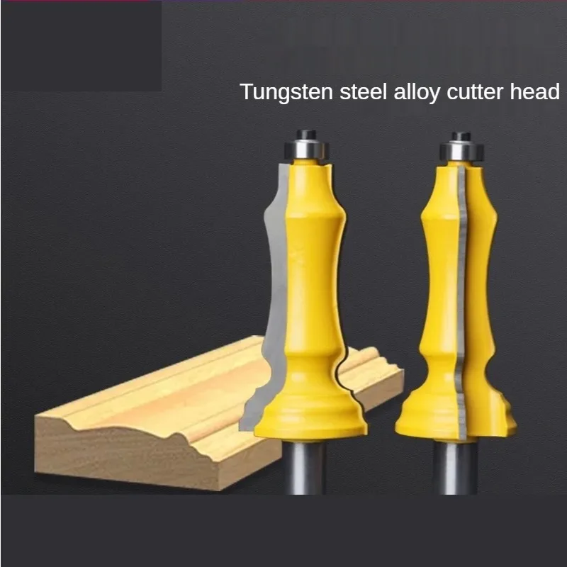 1pc 1/2 Inch 12.7mm Shank  Armrest Knife Engraving Milling Cutter for Plywood MDF Woodworking Tools Router Bits