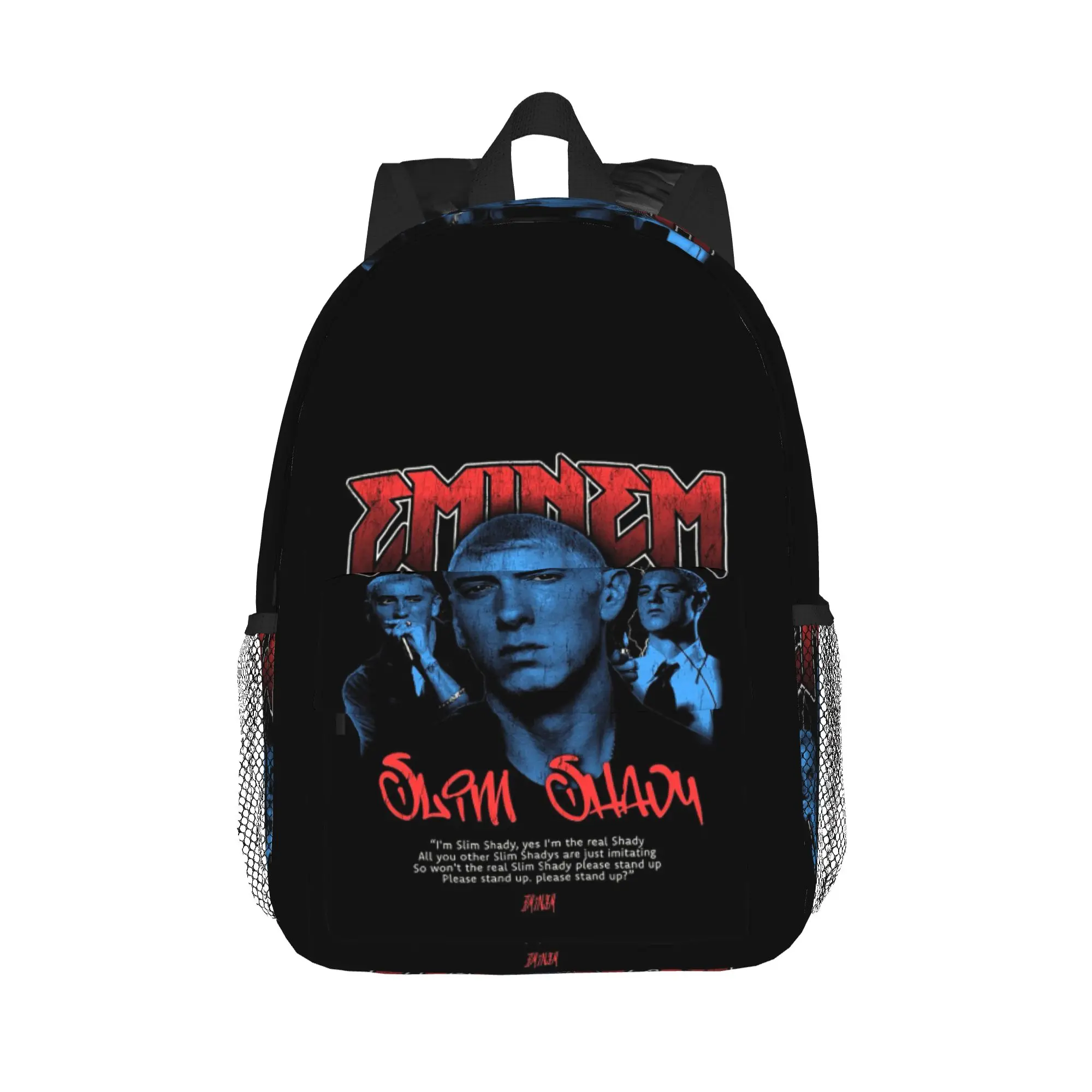 Design E-Eminem-S Backpack Hot Sale Daypack Large Capacity Boys Girls BookBag Shoulder Bags for Men Women School Bag