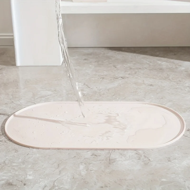 1 pièce, tapis d'alimentation pour chat avec conception imperméable antidérapante, tapis de nourriture pour animaux de compagnie, Compatible avec les bols pour chat/chien, les ménages multiples, les propriétaires de chiens