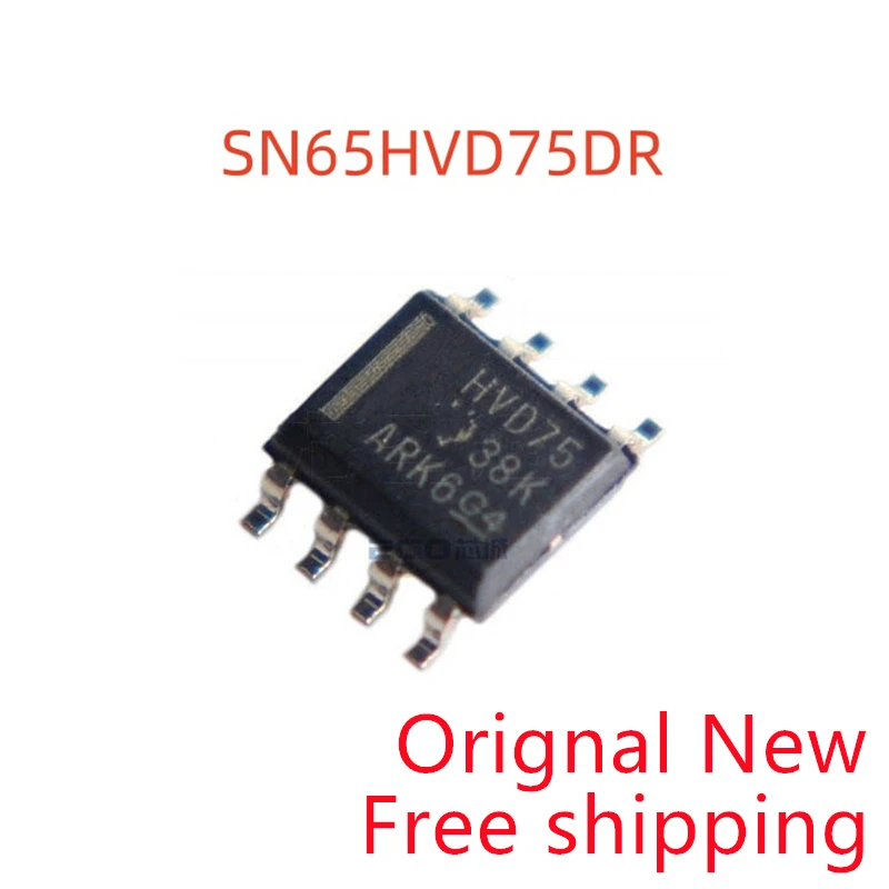 

10piece Original NEW SN65HVD75DR SOP-8 Silk Screen HVD75 transceiver SN65HVD75D Integrated Circuit Chip IC