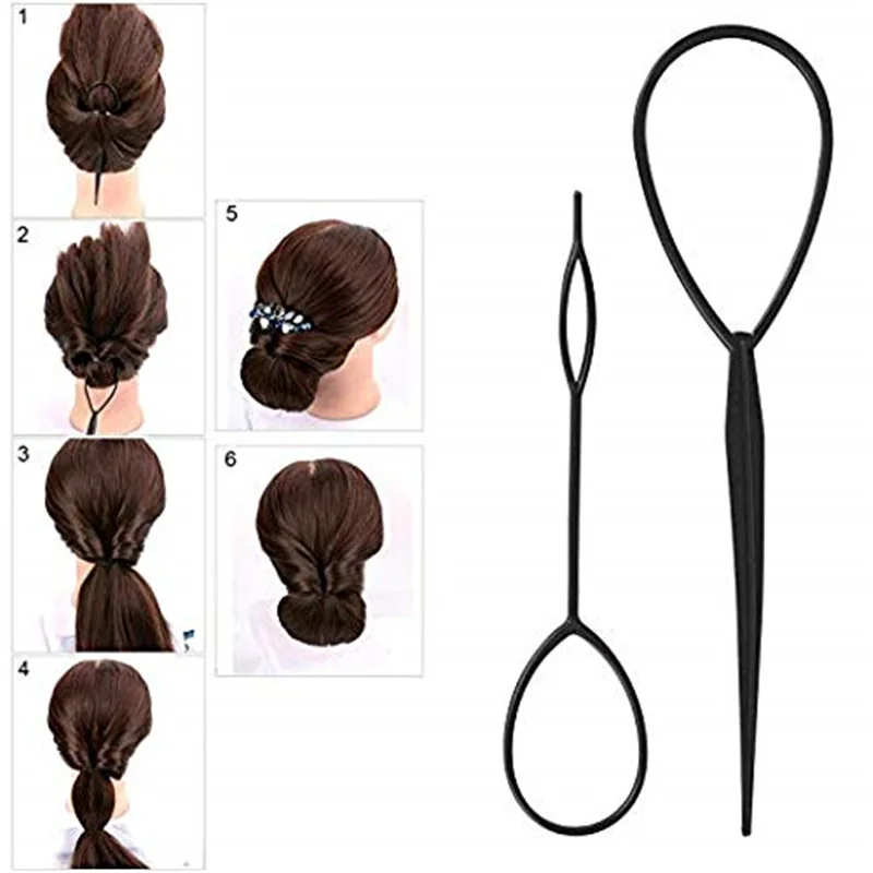506PCS Women Girls Colourful Disposable Rubber Band With Elastic Magic Hair Styling Tools Set DIY Braiding Braider Accessories image 4