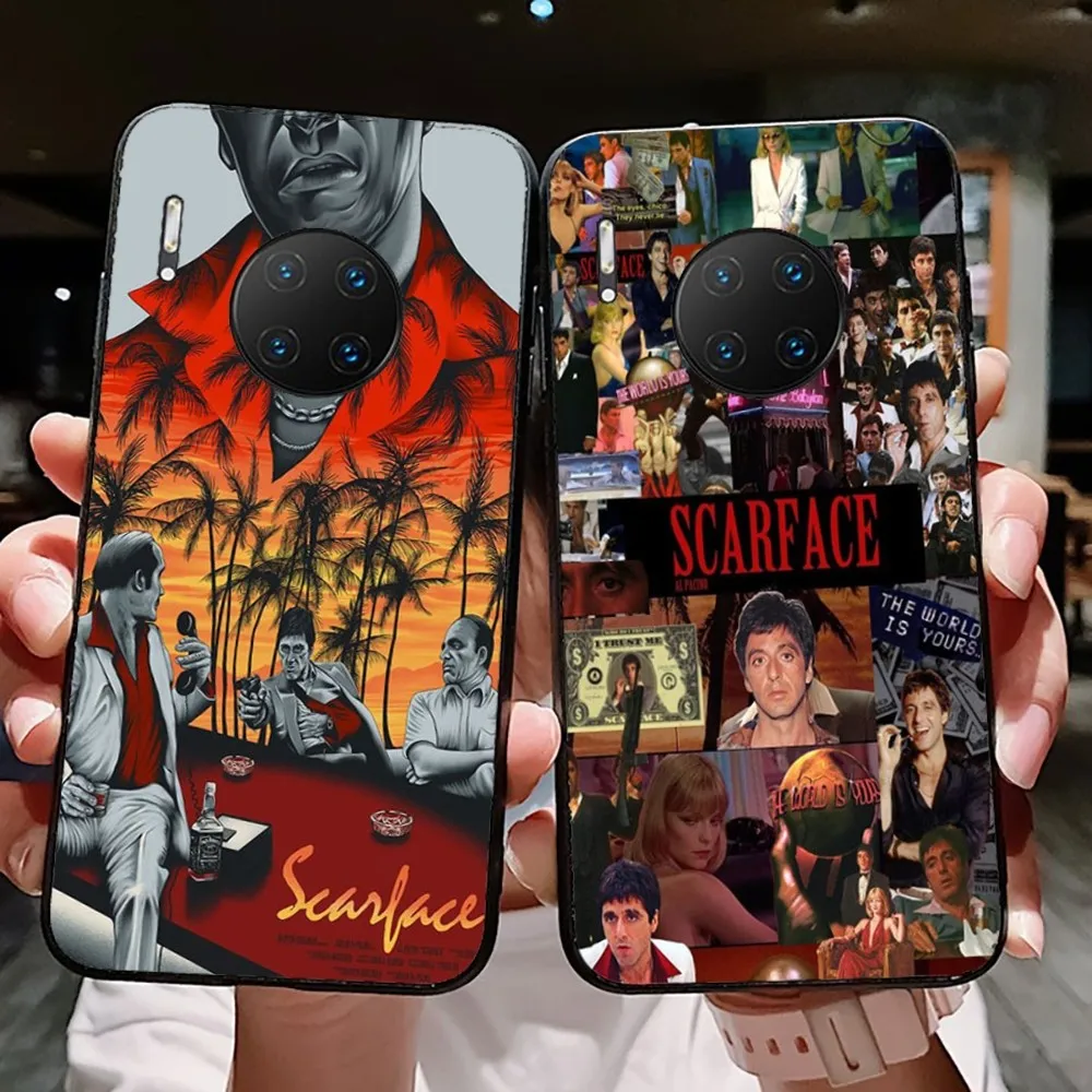 

Crime Thriller S-Scarface Phone Case For Huawei Mate 10 20 30 40 50 Lite Pro Nova 3 3i 5 6 SE 7 Pro 7SE