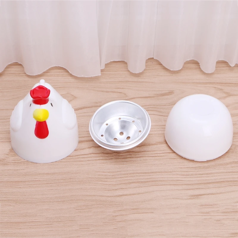 Microwave Egg Boiler Home Chicken Shaped Cooker Kitchen Cooking Appliance egg holder for boiled eggs kitchen tool oeuf cuisson