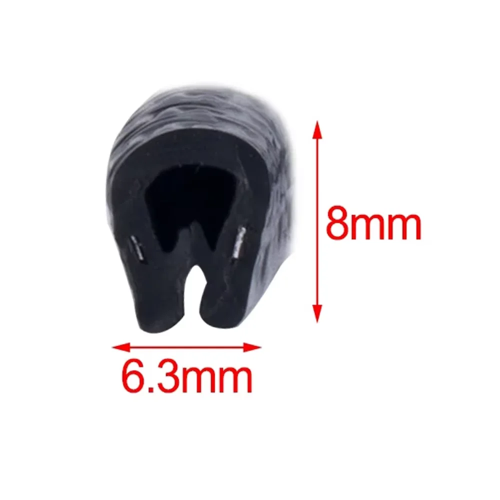 100cm RC Body Shell Edge Soft Protection Strip for 1/8 1/10 1/12 RC Car Crawler Short Card/Monster Truck/Rally Parts