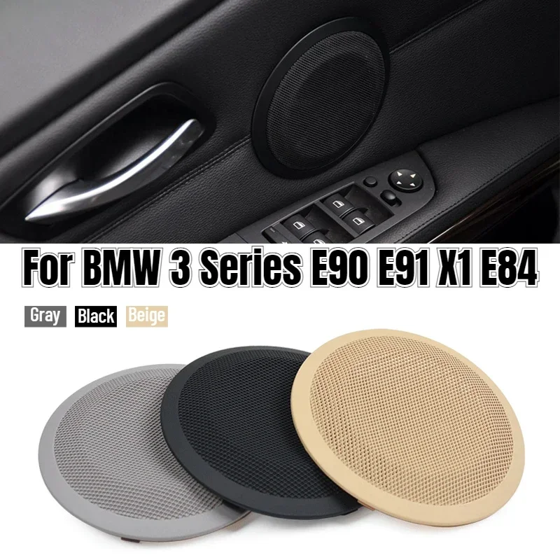 Interior Door Audio Sound Loudspeaker Cover Grill Replacement For BMW 3 Series E90 E91 X1 E84 316 318 320 325 328i