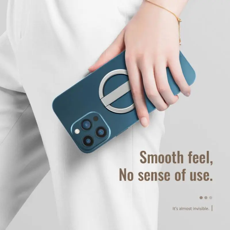 Mobile Phone Stand Magnetic Luxury Rotatable Phone Finger Ring Holder Portable Universal Back Sticker Bracket For Sumsung