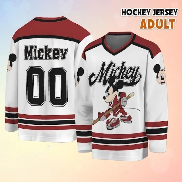 الربيع والخريف ديزني الأخضر الشعر الوحش تيجو هوكي الجليد سترة المتضخم طويلة الأكمام تي شيرت للبالغين والأطفال