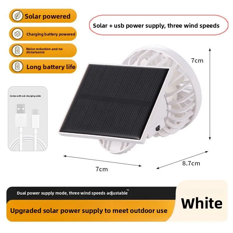 Mini pince d'été pour capuchon de ventilateur, Micro ventilateur USB, accessoires de Protection solaire pour jardin, accessoires pour capuchon de Protection solaire