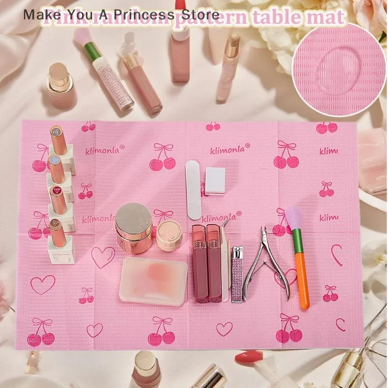 【HBA6】20/50/125pcs Disposable Table Mat Nail Art Waterproof Nail Paper Towels Clean Pads Protection Manicure Napkins