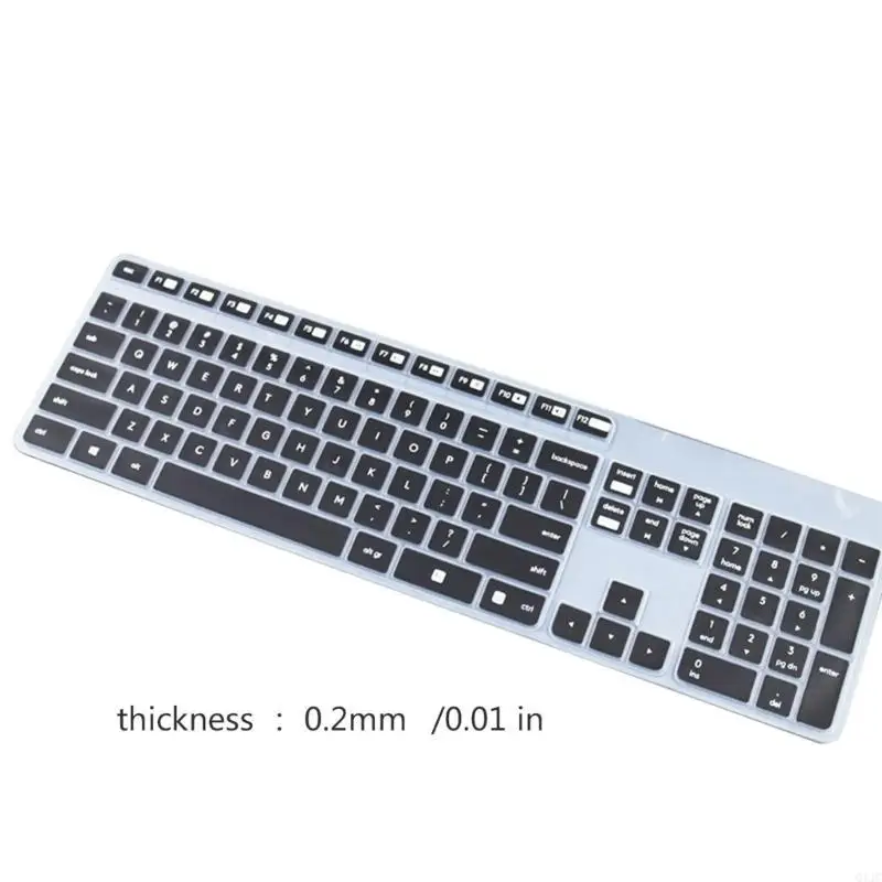 Taste per laptop in silicone Q1JC Copritura protezione per protezione per K235 K375 MK235 MK315