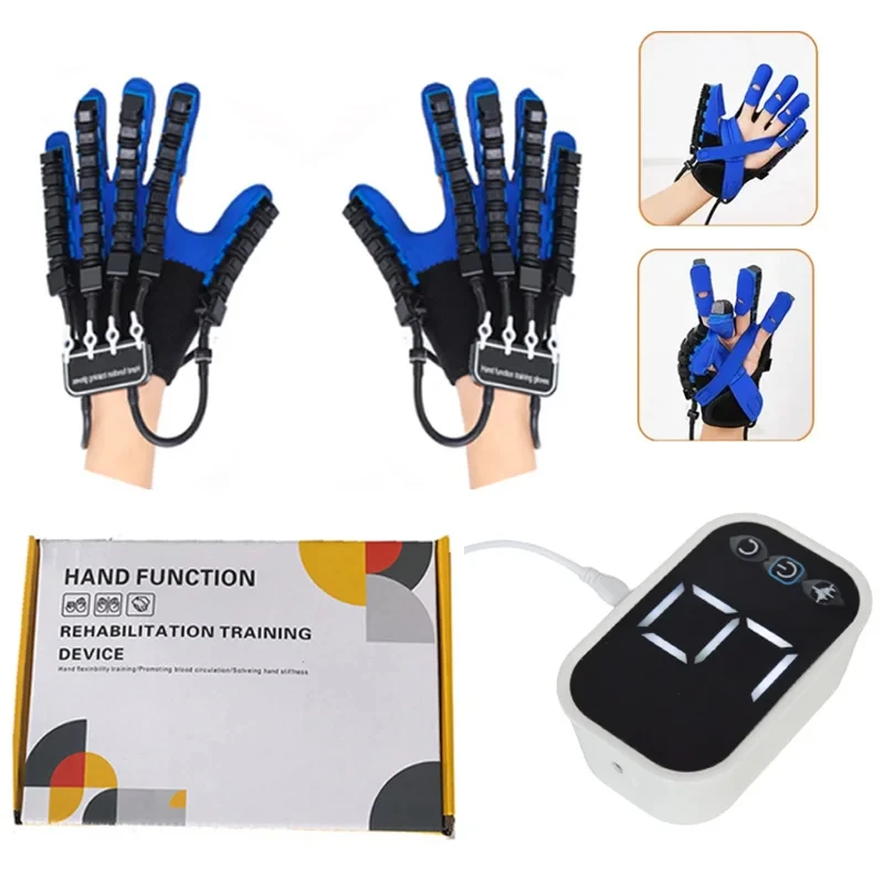 Rehabilitation Robot Gloves Stroke Hemiplegia Intelligent Massage Hand Function Robot Gloves Hand Rehabilitation Training Gloves