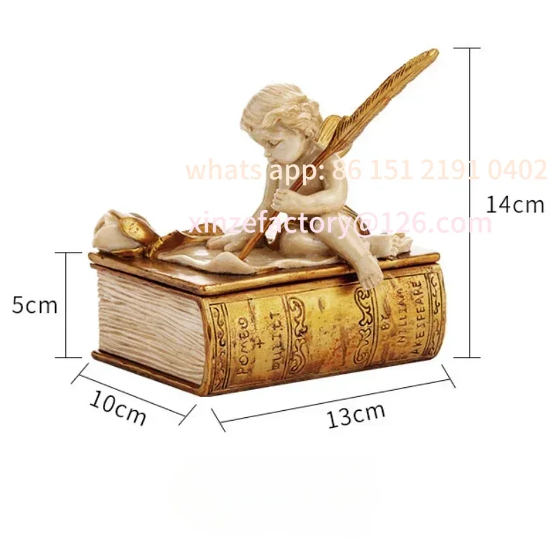 Customizable  przechowywania biżuterii w stylu europejskim Kreatywna dekoracja stołu Wykwintne ozdoby do salonu Elegan