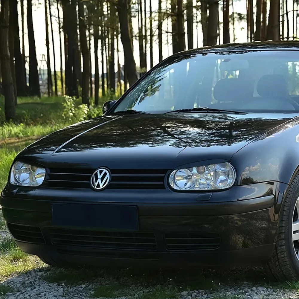 For Volkswagen Golf MK4 GTI R Variant 1997-2002 Headlight Eyebrow Eyelids Decoration Cover Perfect Fit No Cutting view 2