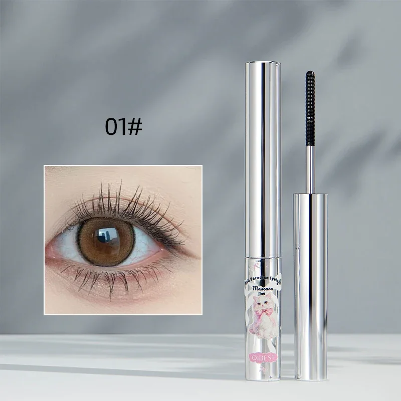 Mascara allungante per ciglia Impermeabile a lunga durata Ciglia setose Estensione ciglia nere Trucco Bellezza Occhi Cosmetici coreani