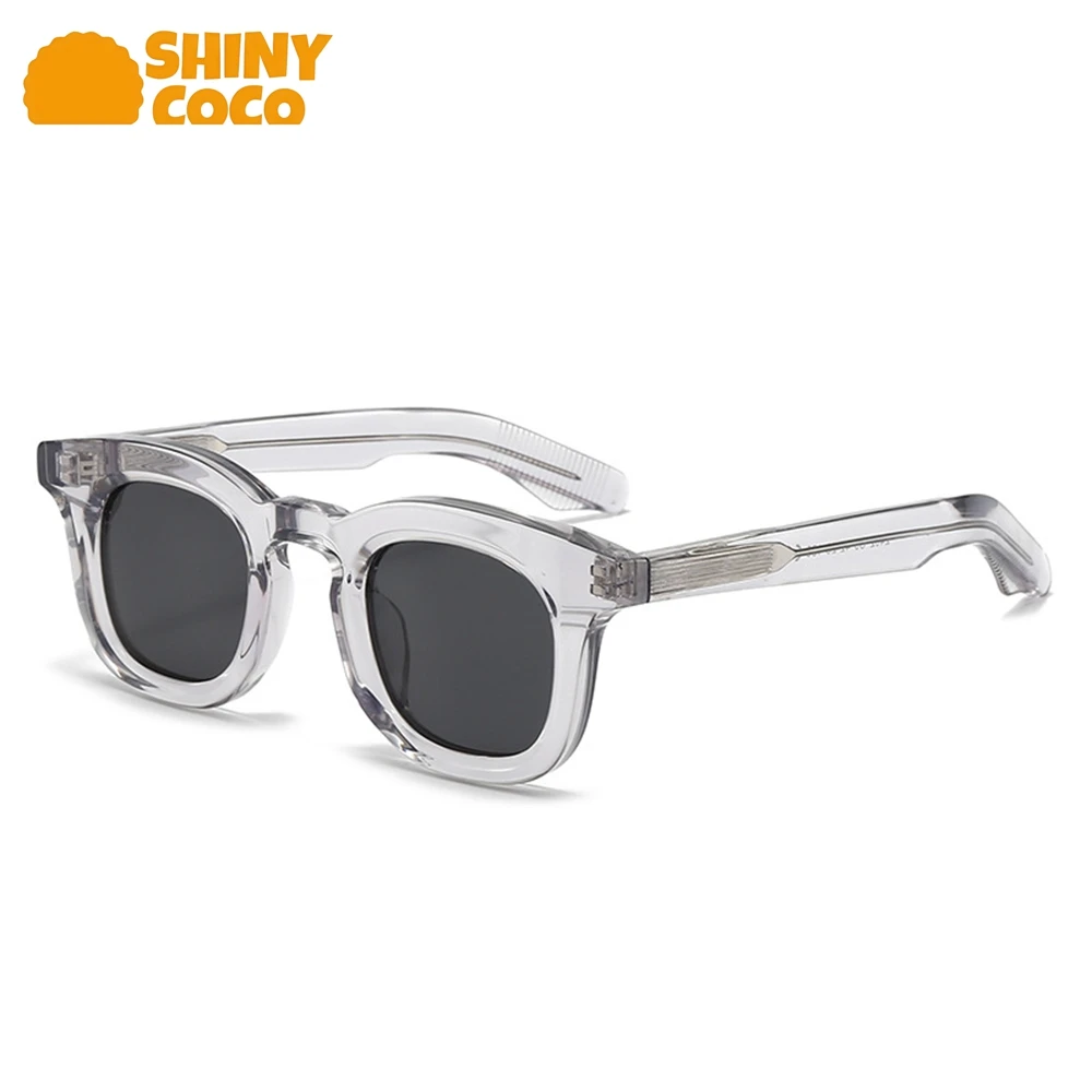 

ShinyCoCo Luxury Brand New Retro Square Shaped Cross Border Trendy Sunglasses Made Of Sheet Materials Fashionable Sunglasses