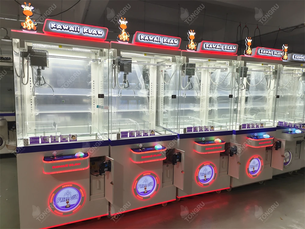 Claw Crane Machines For Game Center Mini Arcade Game Business With Lifetime Technical Support UL Toy Catcher Coin Claw Machine