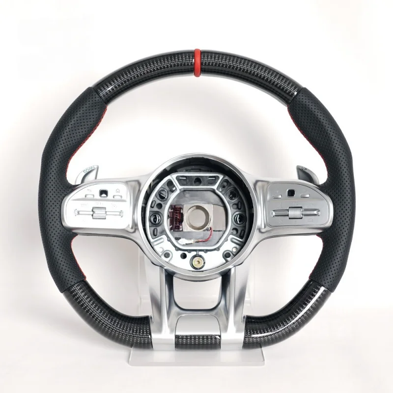 High Quality Carbon Fiber Steering Wheel With Smooth Comfortable Grip Long Distance Driving Car Modification Parts