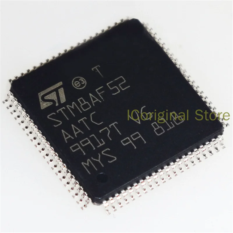 Original Stock STM8AF52AATC LQFP80 8-bit microcontroller STM8AF52 ST method of single chip microcomputer AATC LQFP-80