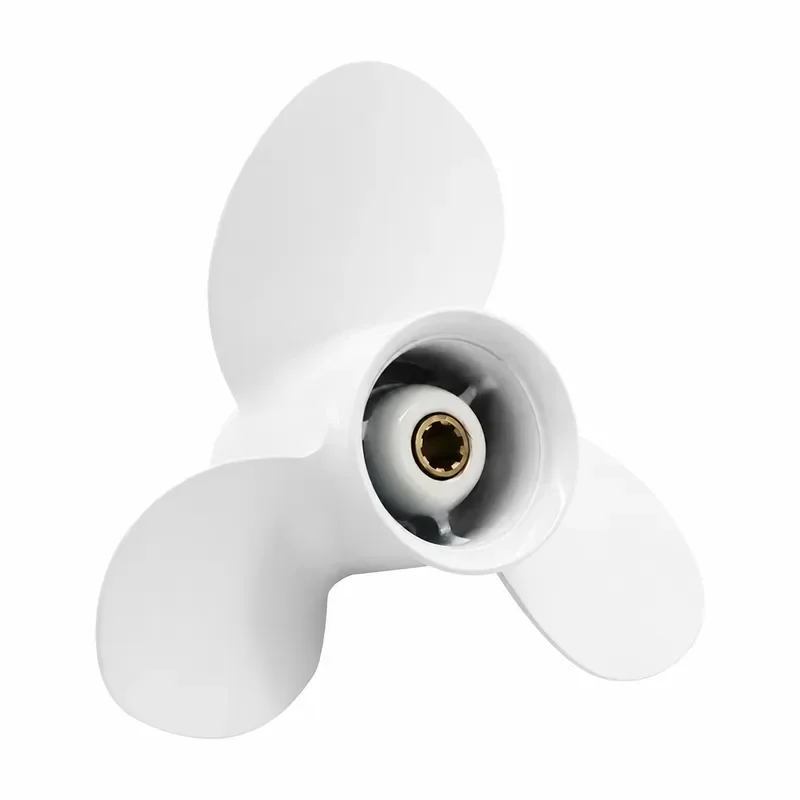 9 1/4X8 Outboard Propeller For Yamaha 9.9 HP-15HP Aluminum Alloy Screw 3 Blades 8 Tooth Spline 63V-45947-00-EL