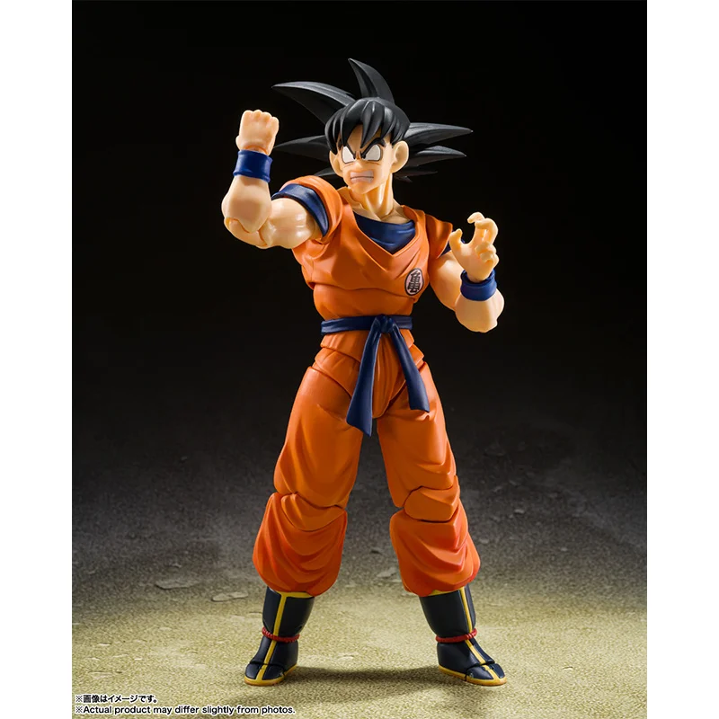 Bandai S. H. Figuarts Son Goku Son Gohan Kid Kintoun Anime Action Figure, Dragon Ball Z Modelo, Presente original do brinquedo