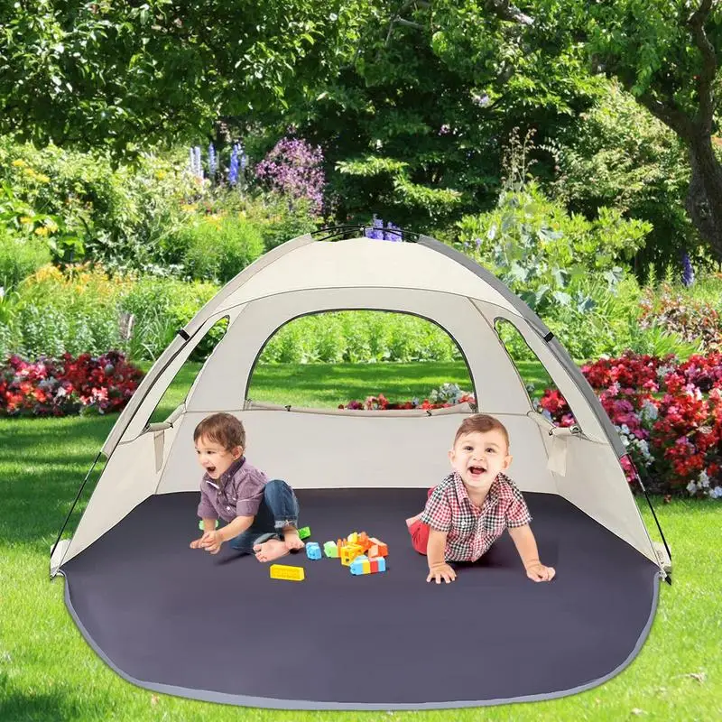 

Baby Beach Tent Shade Tent Outdoor Beach Tents With Large Space Multi-Scenario Versatility Breathable Beach Tent For Beaches