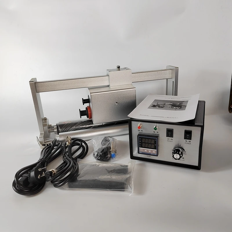 RY1100 Automatic Friction Ink Wheel Date Coder, Hot Stamping Coding Machine with 450mm Rack Length
