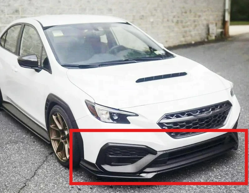 

High-Quality FORSubaru WRX S4 STI Style Front Bumper Lip Spoiler Separator Carbon Fiber 2022
