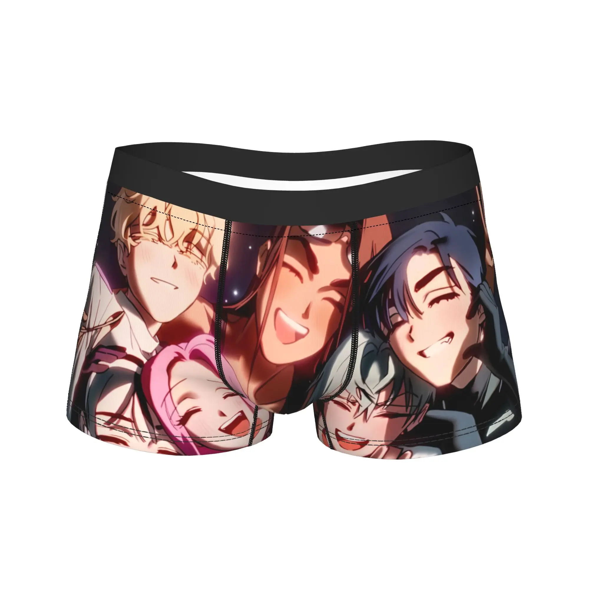 Alien Stage Anime Underwear  Men Underpants Design Classic Trunk Hot Sale Boxer Brief Plus Size 2XL