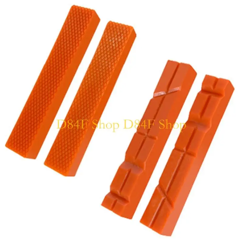 

D84F 1 Pair 6 Inch Vise Jaw Pad Cover Multi-Purpose Protector for Metal for Bench Vise Machine Tool
