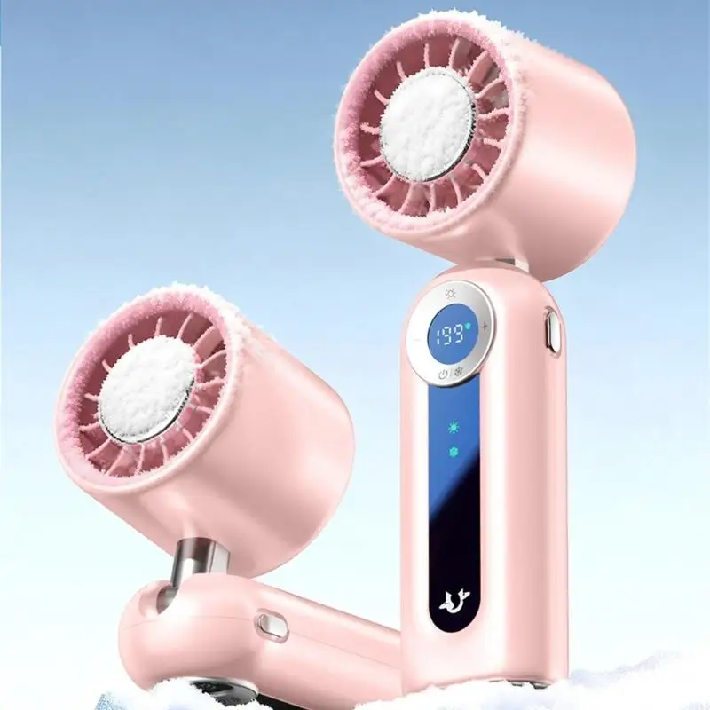 

Новый высокоскоростной портативный вентилятор с охлаждающим эффектом, длительным временем автономной работы, зарядкой через USB, складной, для ношения на шее, компактный.