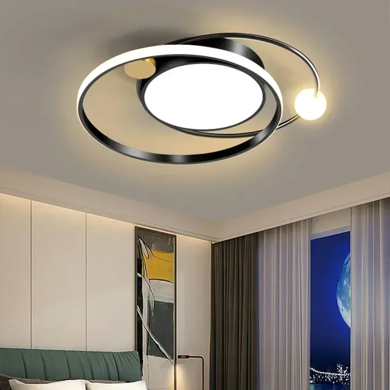 Modern Led Ceiling Light For Bedroom Living Room Kitchen Study Ceiling Chandelier Interior Home Decor Lighting Fixture Luster