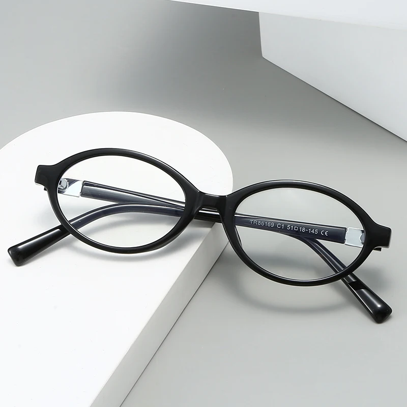 Mode Kleine Oval Brille Rahmen Frauen Anti Blau Licht Ins Beliebte Blau Licht Blockieren Brillen Damen