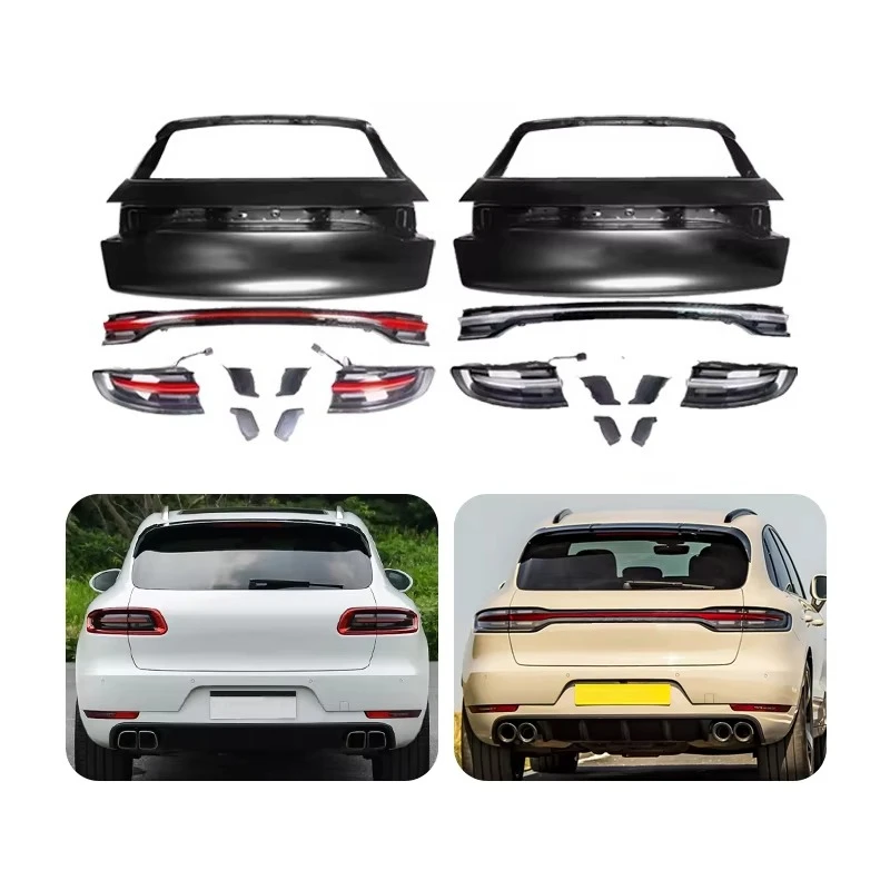 

For Porsche Macan 95B.1 95B.2 2014-2017 Non-destructive Upgrade 95B.3 Through Style LED Rear Taillight Rear Door Plug and Play