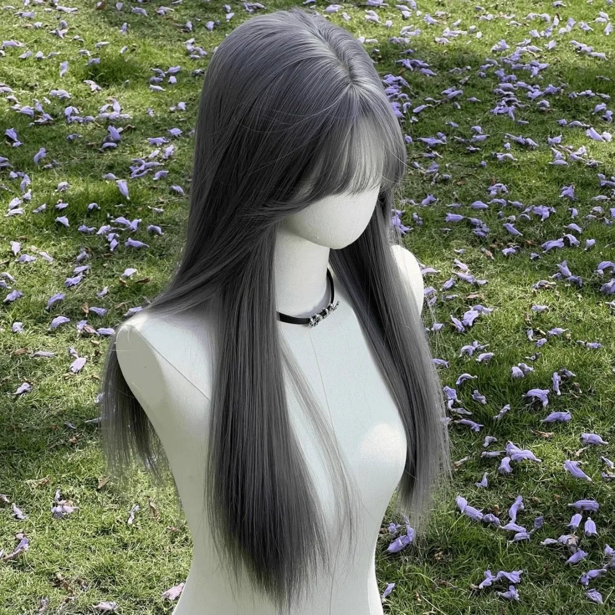 Peruka do cosplayu Hololive Gawr Gura |   Włosy Rekinki Gotowe do Zdjęć dla Kostiumu Vtuberki