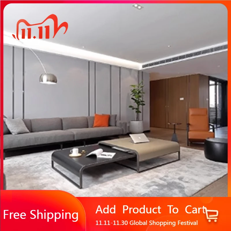 

Adjustable Mechanism Coffee Table Luxury Modern Living Room Unique Coffee Table Minimalist Clear Meubles Lounge Suite Furniture