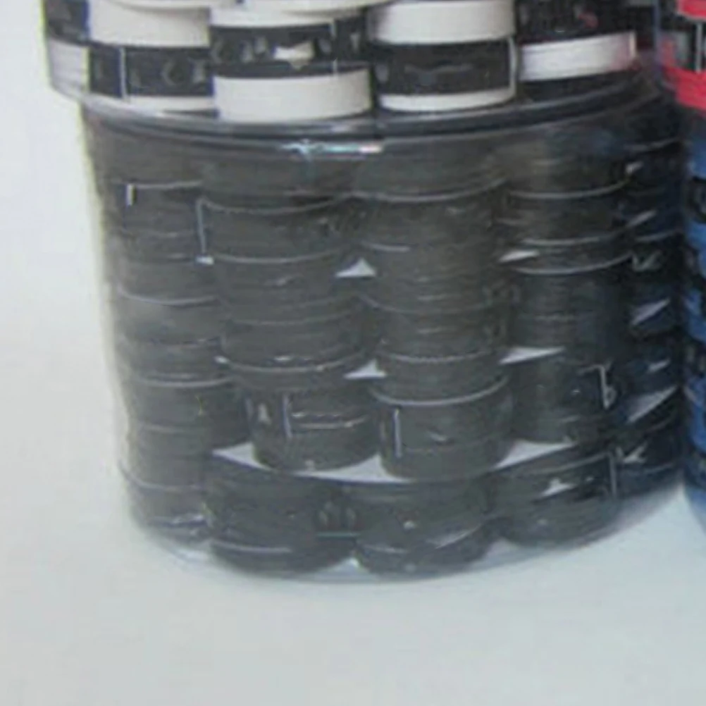 

30 шт. сменные противоскользящие накладные ручки для ракетки, впитывающая пот лента для тенниса, бадминтона, сквоша, ракетки, черная ручка для ракетки