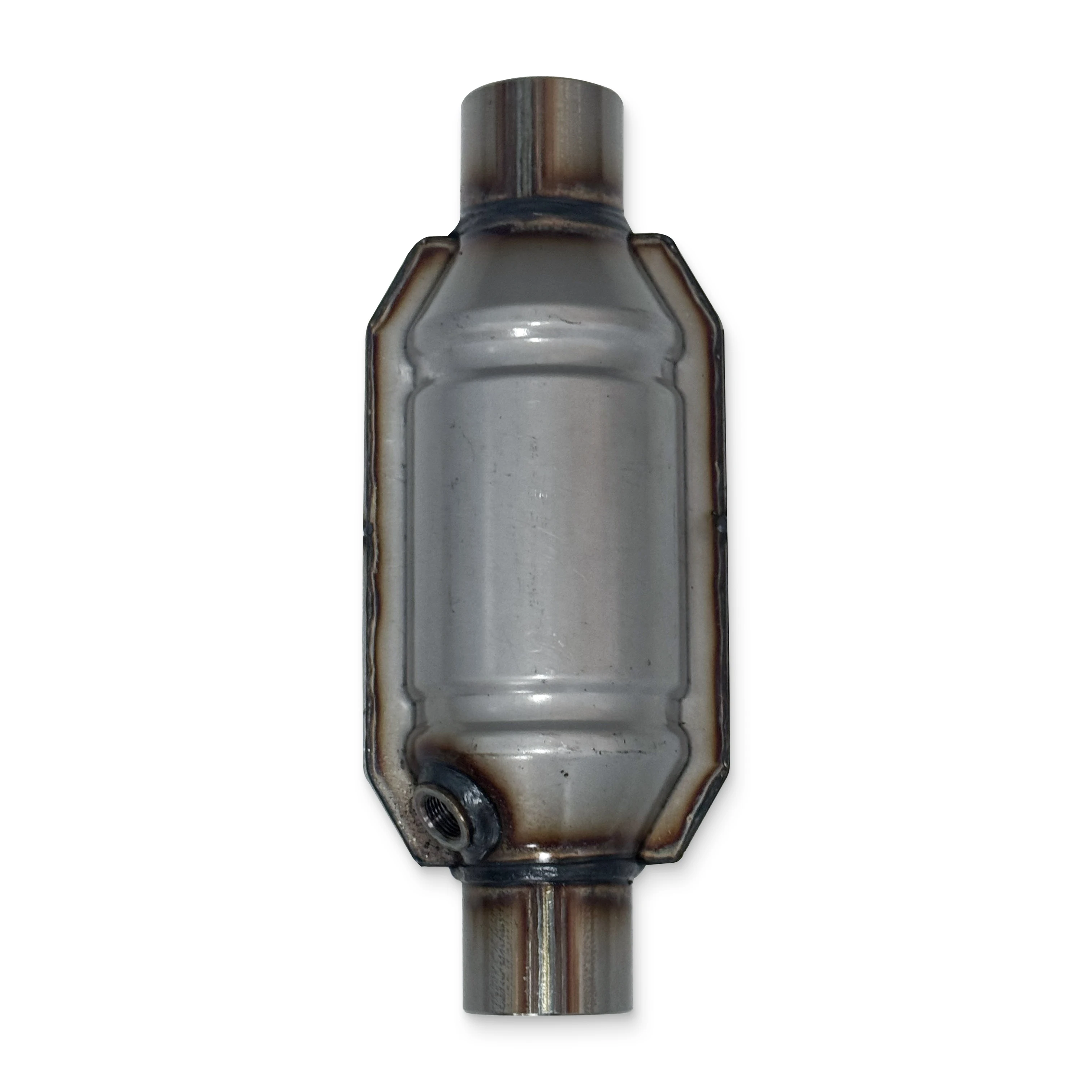 SEAWENOX Universal Catalytic Converter with 2”/2.25” Inlet Outlet 600 Cell Ceramic Core EURO4 Easy Installation Exhaust Part