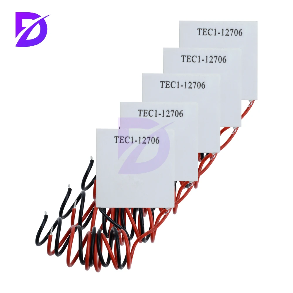 

10/5/2/1PCS DC12V 60W TEC1-12706 TEC112706 Heat Sink Thermoelectric Cooler Cooling Pad Peltier Plate Module