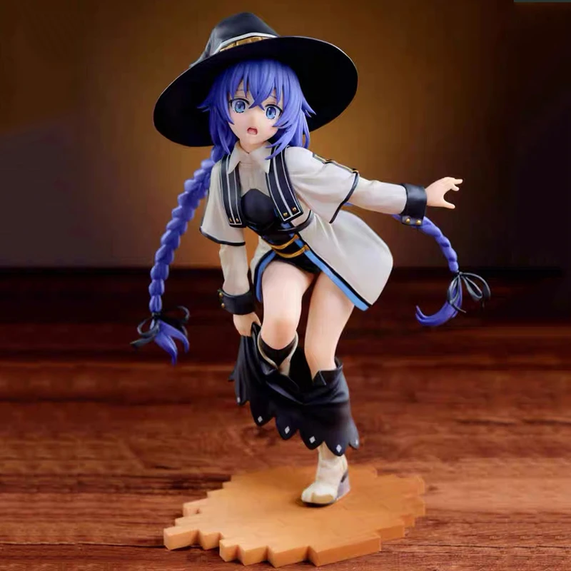 22cm Roxy Migurdia Figurine Mushoku Tensei Jobless Reincarnation Roxy Action Figure PVC Model Pendant Toy Handmade Gifts