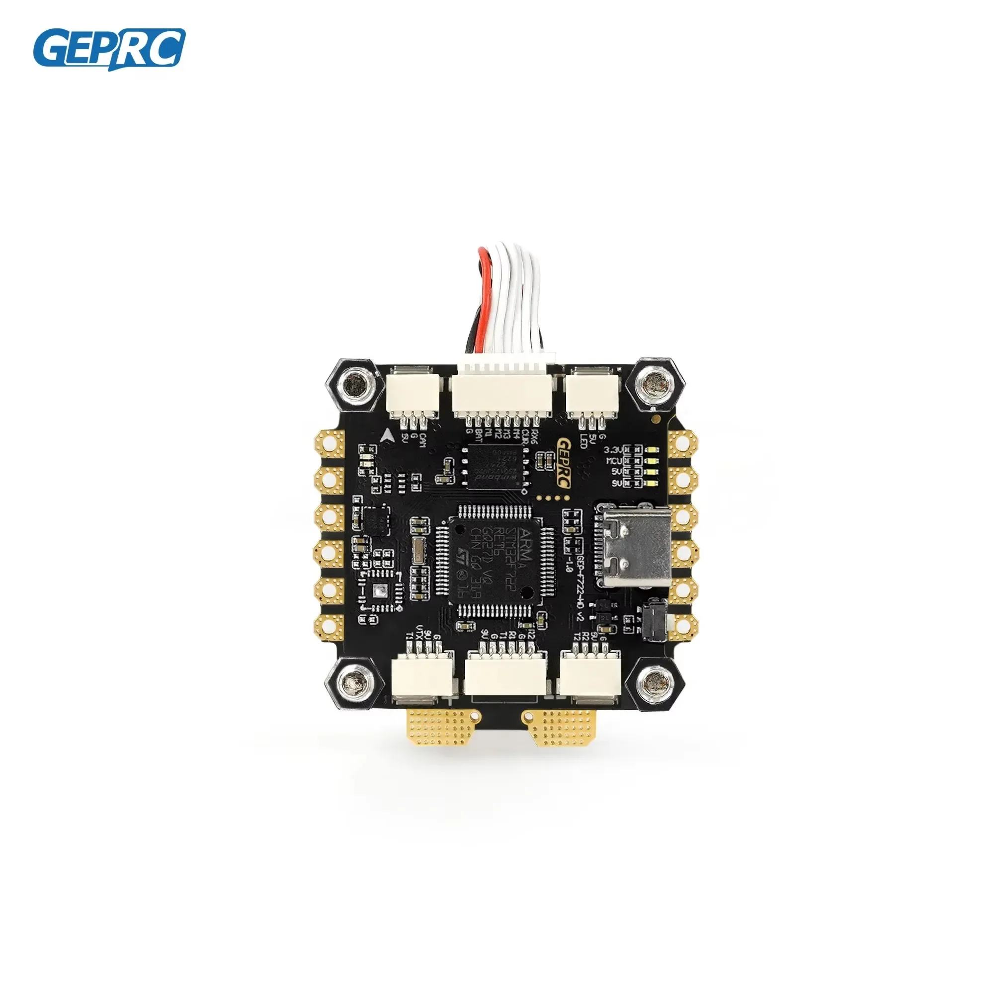 GEPRC TAKER F722 BL32 70A Stack Flight Controller Air Unit Connection 3-6S LiPo 9V2.5A/ 5V3A BEC for FPV