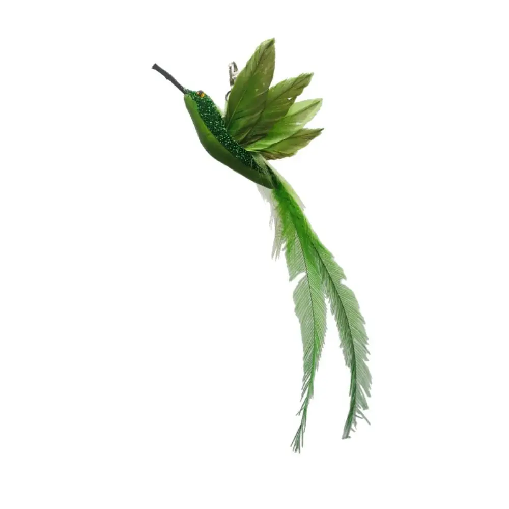 Funny Hummingbird Cat Stick Head With Bell Feather Creative Cats Toys Detachable Interactive Toy