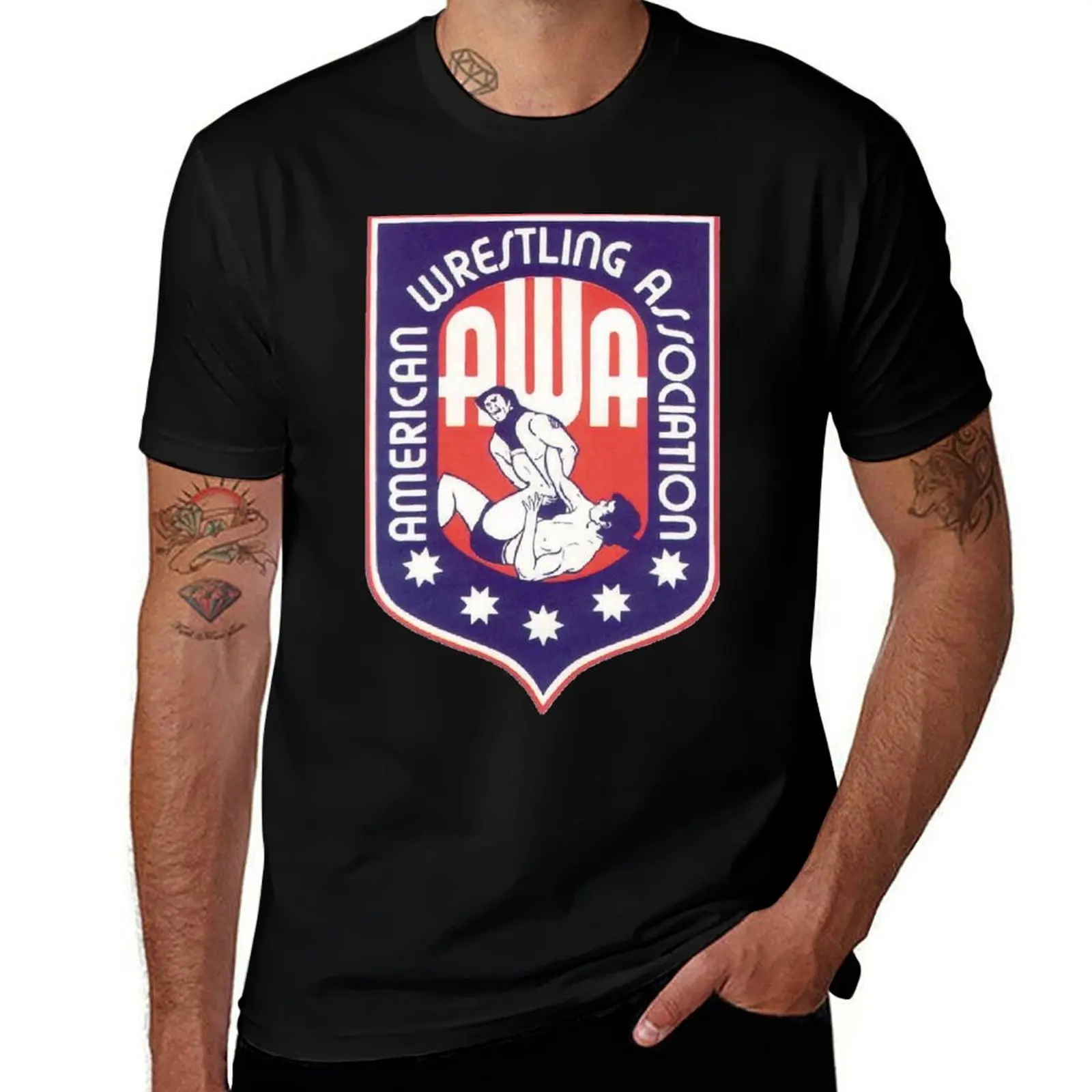AWA - American Wrestling Association T-Shirt Quick Dry Travel T-Shirt