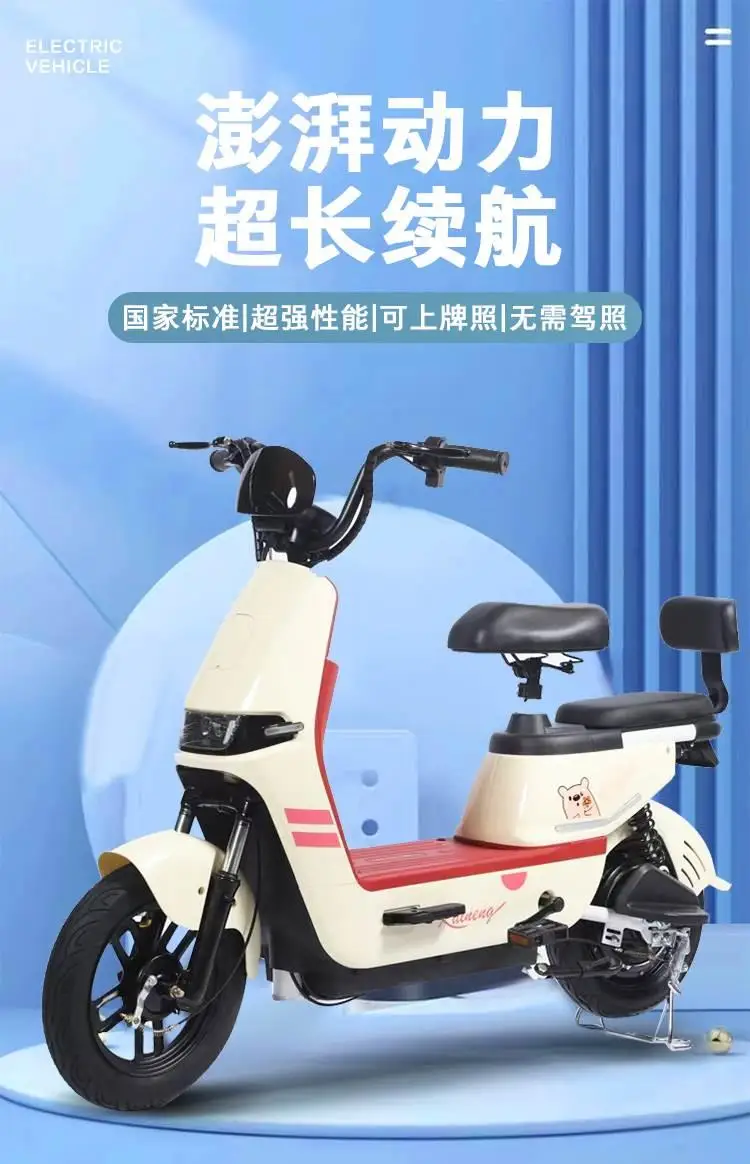 Men's and Women's Small Adult Power Electric Car Small Electric Donkey Two-Wheel