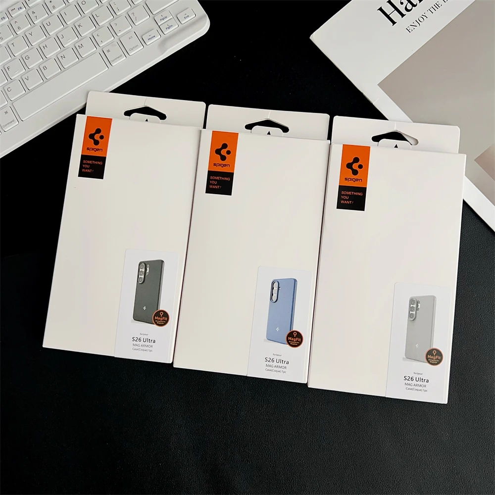 Etui Spigen TPU Magnetic Case do Samsung Galaxy S26 S25 Ultra S26 Plus S25 z obsługą bezprzewodowego ładowania Magsafe, odporne na wstrząsy, matowe, miękkie etui. — zdjęcie produktu 2
