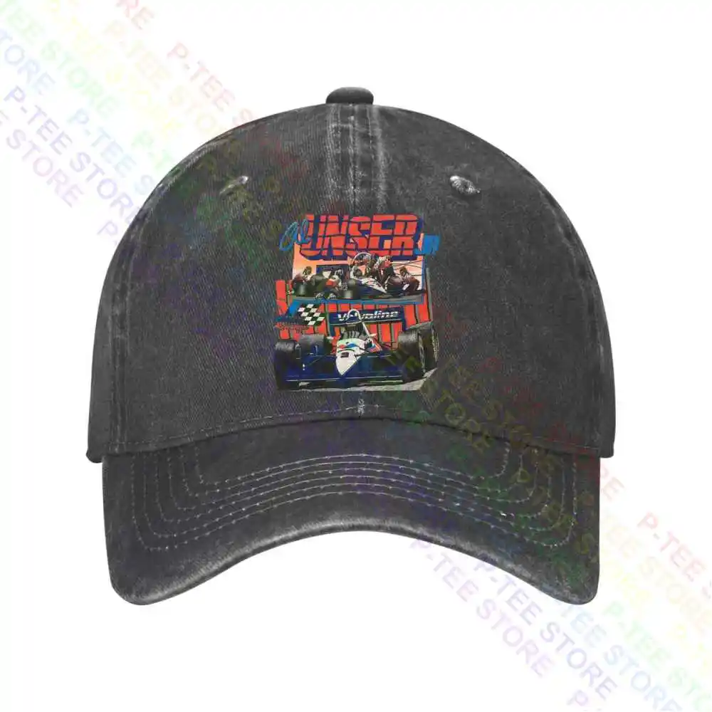 1992 Al Unser Jr Valvoline Racing Indy Baseball Cap Snapback Caps Knitted Bucket Hat