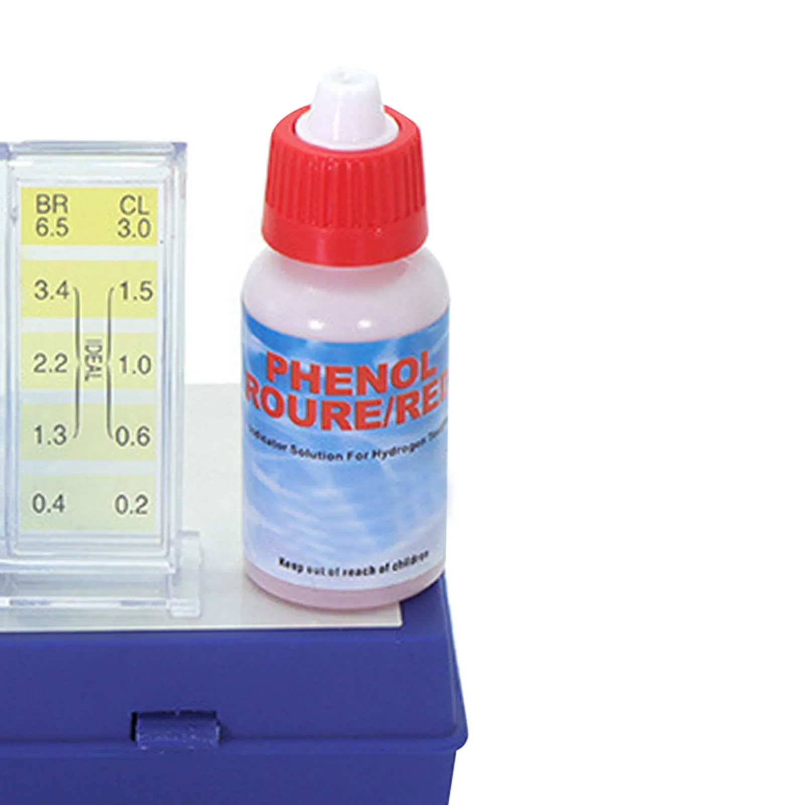 Soluzione per Test del PH soluzione per Test della qualità dell\'acqua del tubo per Test del PH con strumento per provette per strisce di prova per