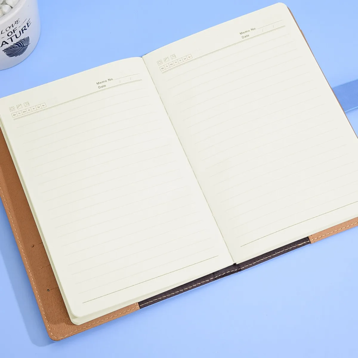 1spc A5 مذكرات نمط فتاة لطيفة مع قفل كلمة المرور كتاب سميكة الإبداعية كتيب الطالب دفتر القرطاسية #4