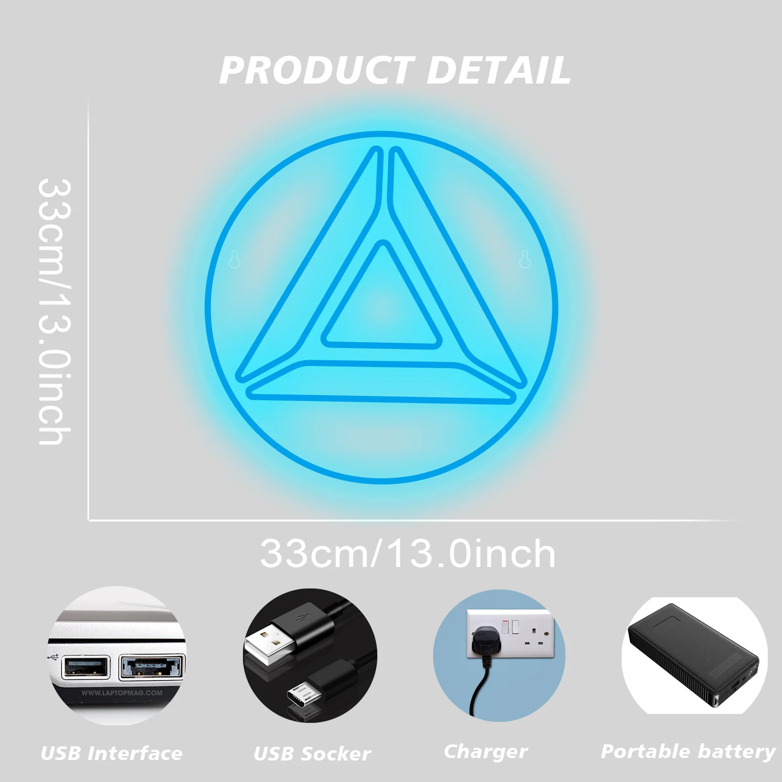 لافتة نيون لمفاعل القوس للديكور الجداري ، أضواء ليد ، ديكور غرفة ميكانيكي ، لاعب ، غرفة نوم ، حفلة بار ، متجر موضوع ، الرجل الحديدي ، مصباح طاقة USB