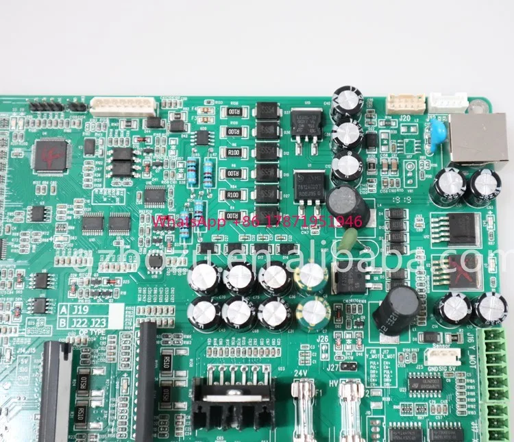 

High quality xp600 single printhead upgrade main board for large format solvent printer